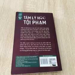 TÂM LÝ HỌC TỘI PHẠM ( T1) 970554