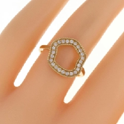 Nhẫn kim cương K18YG 0.19CT - Hàng hiệu Authentic 860382