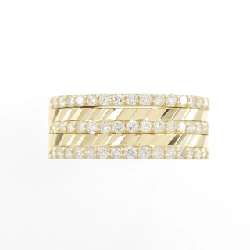 Nhẫn kim cương K18YG 0.43CT 673328