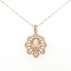 K18PG Beryl Necklace 5.39CT - Hàng hiệu Authentic