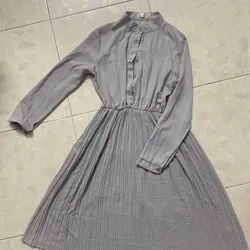 Đầm xoè tay dày cổ điển 603498