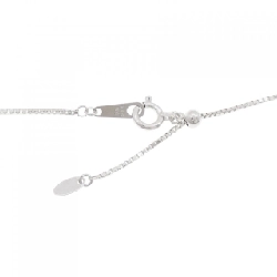 K18WG Dây chuyền kim cương chéo 0.50CT - Hàng hiệu Authentic 860175