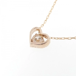 K18PG Dây chuyền hình trái tim kim cương 0.10CT - Hàng hiệu Chính hãng 864633