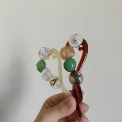 Kẹp móc nhựa gắn đá 457792