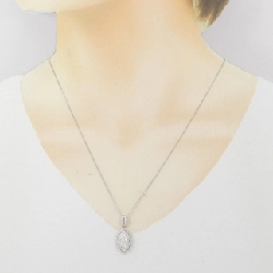 K18WG Dây chuyền kim cương 0.78CT - Hàng hiệu Chính hãng 861338