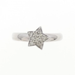 Nhẫn kim cương pavé K18WG 0.12CT 668436