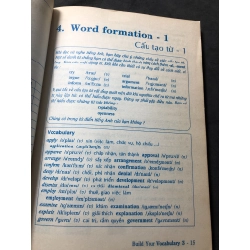 Học từ vựng tiếng anh trình độ nâng cao - build your vocabulary 3 upper inter mediate 1997 mới 80% ố Nguyễn Thành yến HPB1209 HỌC NGOẠI NGỮ 273734