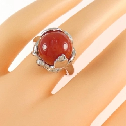 Nhẫn san hô PT900 11.6mm 669407