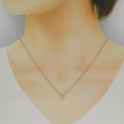 K18YG Solitaire Dây chuyền kim cương - Hàng hiệu Authentic 857339