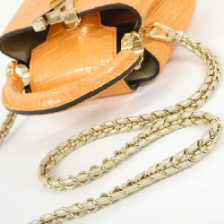 Túi xách Louis Vuitton Exotic Leather Capucines NANO N82388 - Hàng hiệu Authentic 619804