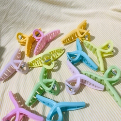 Kẹp tóc màu pastel lớn & nhỏ 520063