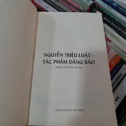NGUYỄN TRIỆU LUẬT TÁC PHẨM ĐĂNG BÁO ( NGUYỄN TRIỆU CĂN)  999851