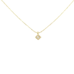 K18YG Dây chuyền kim cương 0.11CT - Hàng hiệu Chính hãng