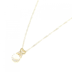 K18YG Dây chuyền đá mặt trăng - Hàng hiệu Chính hãng 857650