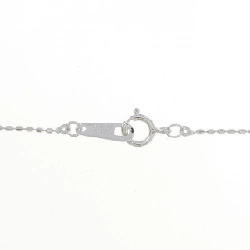 K10WG Dây chuyền kim cương hình trái tim 0.02CT - Hàng hiệu Authentic 860647