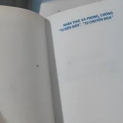 Nhận Thức Và Phòng, Chống "Tự Diễn Biến", "Tự Chuyển Hóa" 928594
