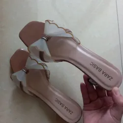 Giày cao gót nơ quai trong cao 5p 1012932