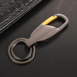 Móc Khóa Kim Loại - Móc Khóa Kim Loại Bọc Da Cao Cấp – Móc Treo Chìa Khóa Xe 1034627