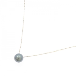 K18YG Ngọc trai đen dây chuyền 8.5mm - Hàng hiệu Chính hãng 860992