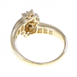 Nhẫn kim cương hoa K18YG 1.00CT 670763