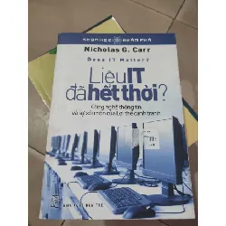 [Sách Cũ SCGR] Liệu IT đã hết thời