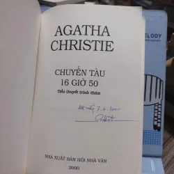 Sách: Chuyến tàu 16 giờ 50' (A2) Tác giả: Agatha Christie 606020