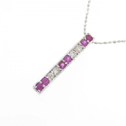 K18WG Nhẫn Ruby 0.22CT - Hàng hiệu Chính hãng 858980