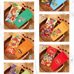 New 100% Combo 100 Bao lì xì được chọn mẫu. 23145