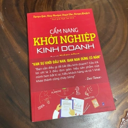 II Tựa sách: Cẩm Nang Khởi Nghiệp Kinh Doanh - 2017