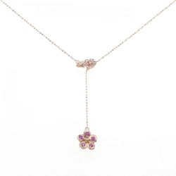 K14PG/K18PG Hoa Hồng Ruby Dây Chuyền - Hàng hiệu Chính hãng 858607