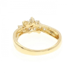 Nhẫn kim cương hoa K18YG 0.50CT 669203