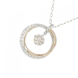 K18WG/K18PG Dây chuyền kim cương 0.30CT - Hàng hiệu Chính hãng 864286