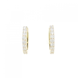 Bông tai kim cương K18YG 1.001CT - Hàng hiệu chính hãng 877309