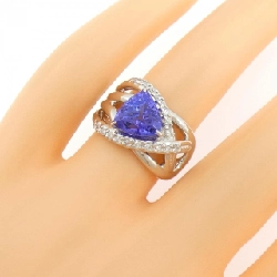 Nhẫn Tanzanite PT900 2.54CT - Hàng hiệu Authentic 849266