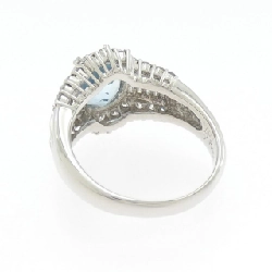 Nhẫn Aquamarine PT900 2.33CT - Hàng hiệu Chính hãng 848465