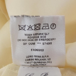 Loro Piana JODY EMBROIDERED FAO6863 Áo khoác không cổ 629444