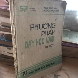 Phương pháp dạy học văn tập một