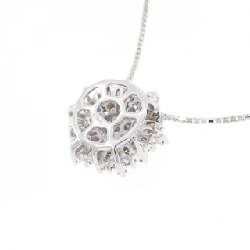 K18WG Dây chuyền kim cương - Hàng hiệu Authentic 861423