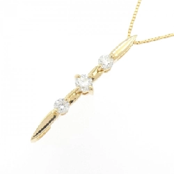 K18YG 2WAY Dây chuyền kim cương 0.30CT - Hàng hiệu Chính hãng 861381