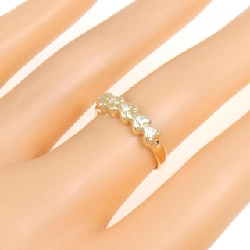 Nhẫn kim cương hình trái tim K18YG 672834