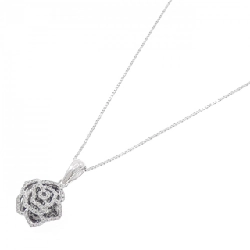 K18WG Rose Diamond Necklace 0.32CT - Hàng hiệu Authentic 862378