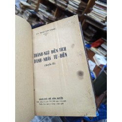 Thành ngữ điển tích danh nhân từ điển - Trịnh Vân Thanh ( bản đóng bìa còn bìa gốc trọn bộ 2 tập ) 51612