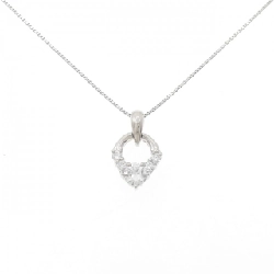 Dây chuyền kim cương PT900/PT850 0.38CT - Hàng hiệu Chính hãng