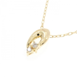 Dây chuyền kim cương K18YG 0.02CT - Hàng hiệu Chính hãng 857613