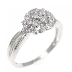 Nhẫn kim cương K14WG - Hàng hiệu Authentic