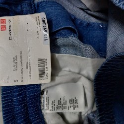 Quần Jean nam Uniqlo - Quần ống suông dài đến mắt cá 15931