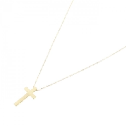 K18YG Dây chuyền hình chữ thập - Hàng hiệu Authentic 846265