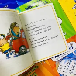 Sách - Fly Guy Phonics – Boxset 12 cuốn (10 truyện + 2 workbook) tặng audio, full hộp đẹp 1001297