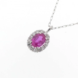 Dây chuyền ruby PT900 0.20CT - Hàng hiệu Chính hãng 861366