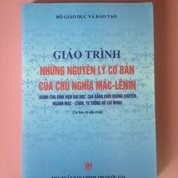 GIÁO TRÌNH NHỨNG NGUYÊN LÝ CƠ BẢN CỦA CHỦ NGHIA MÁC - LÊ NIN